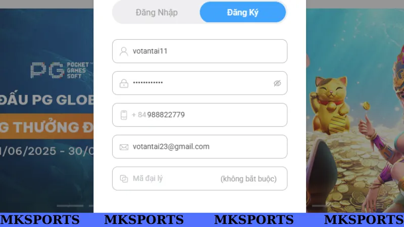 Cách đăng ký MKSport chuẩn chỉnh cho hội viên