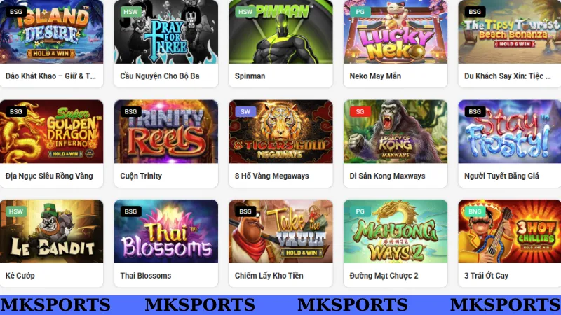Trải nghiệm kho game, dịch vụ cực hot khi đăng ký