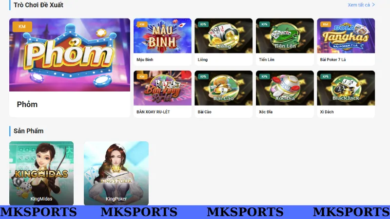 Ưu điểm nổi bật dành cho hội viên khi đăng nhập MKSport
